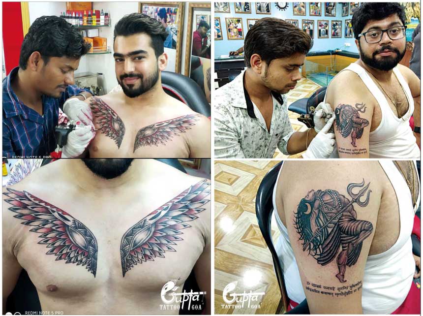Gupta Best Tattoo Studio in Goa