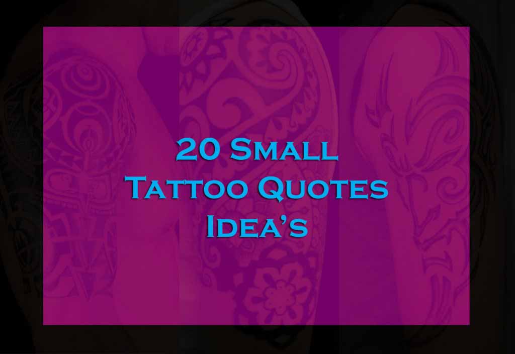 Tattoo Quote Ideas Goa