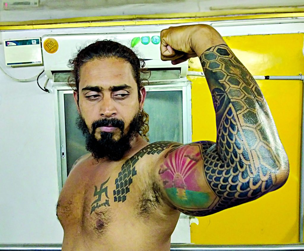 Arm Tattoos for Men by Gupta Tattoo Studio Goa -