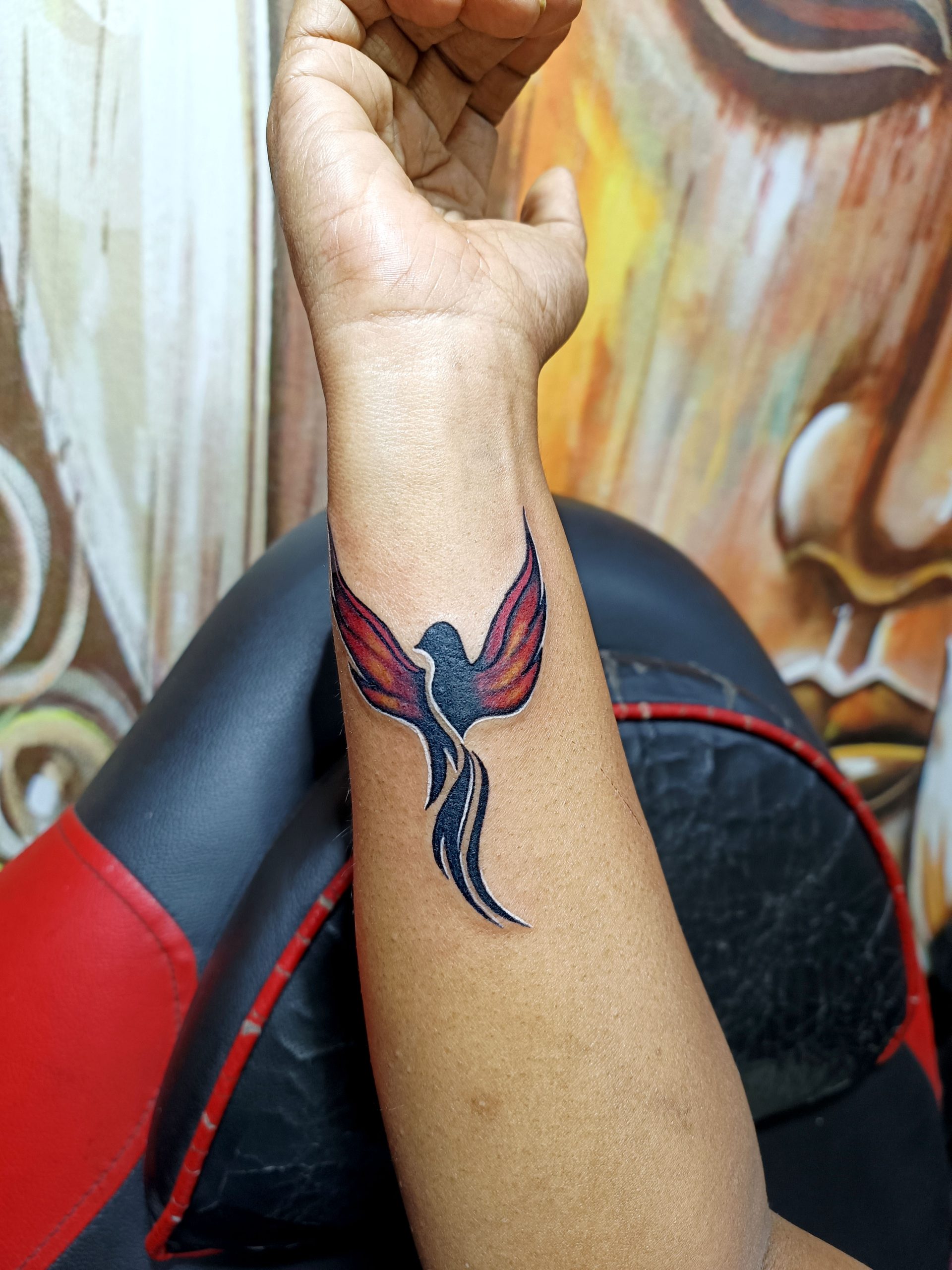 Flying Eagle Tattoo by Gupta Tattoo Studio